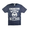 thumbnail image 1 of Engineers Make The Best Dads Shirt Engineer Dad Shirt Father's Day Engineer Gift Shirts (Medium Navy Blue), 1 of 6