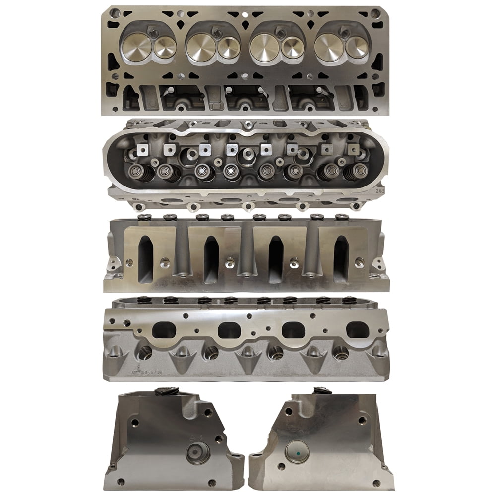 Enginequest Fits/For Chevy Cathedral Port Ls Cylinder Head Assembled Fits  select: 1999-2020 CHEVROLET SILVERADO, 2000-2009 CHEVROLET TAHOE 