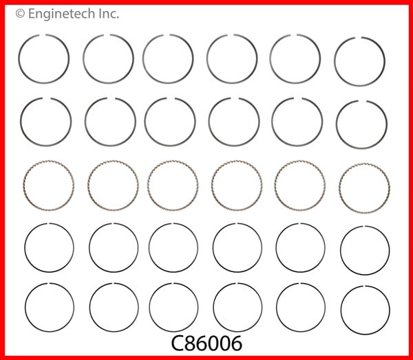 RINGS TOY 3.0L 2JZGE 2JZG