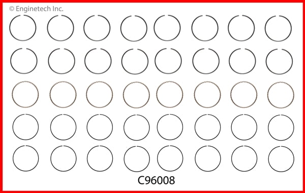 RINGS GM CHEV 4.8L 5.3L 2