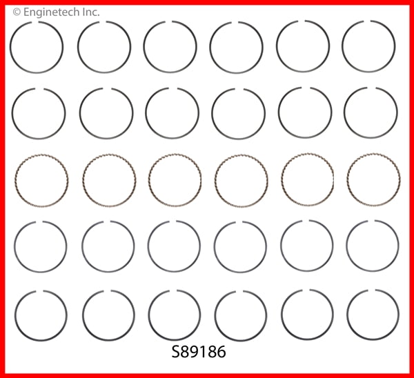 RINGS GM CHEV 3.1L 189 FO