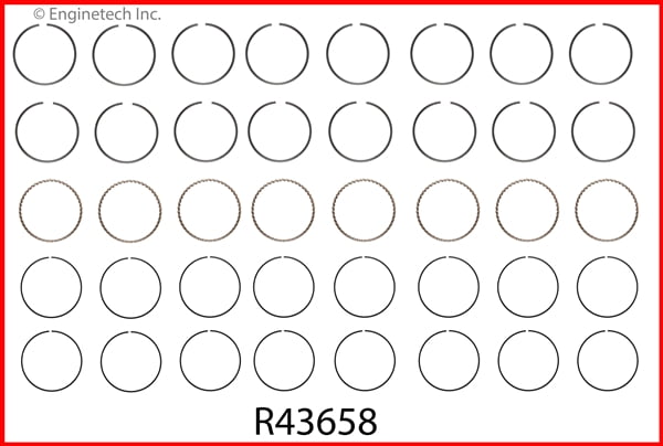 Enginetech RINGS FORD 429 460