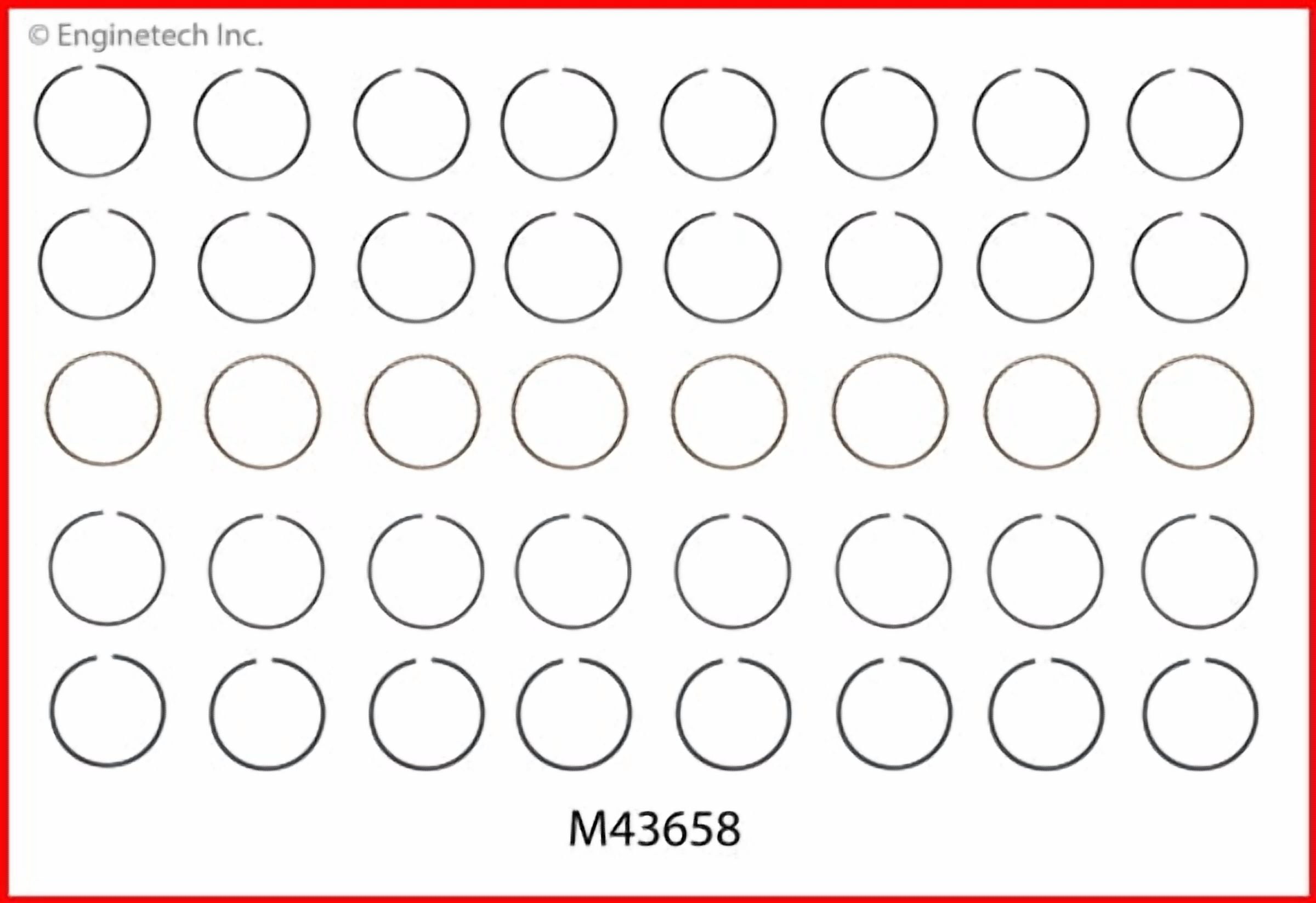 Enginetech RINGS FORD 429 460