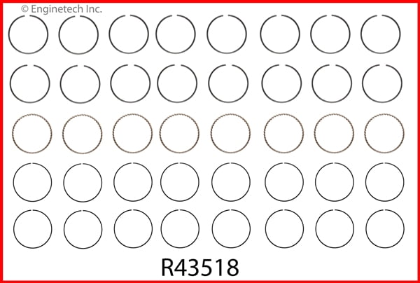 Enginetech RINGS GM OLDS 403