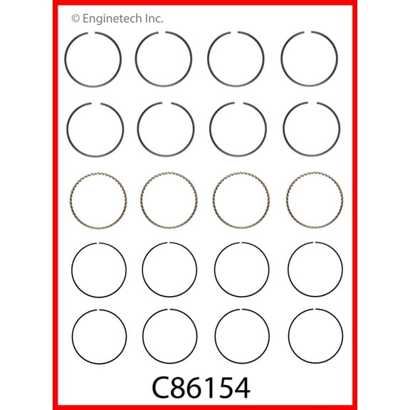 Enginetech RINGS TOY 2.0L 3SFE