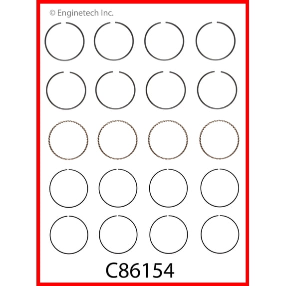 Enginetech RINGS TOY 2.0L 3SFE