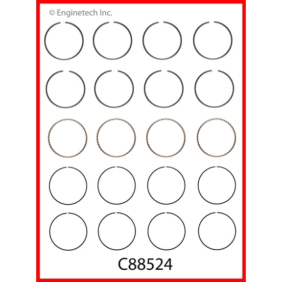 Enginetech RINGS TOY 2.2L 20R