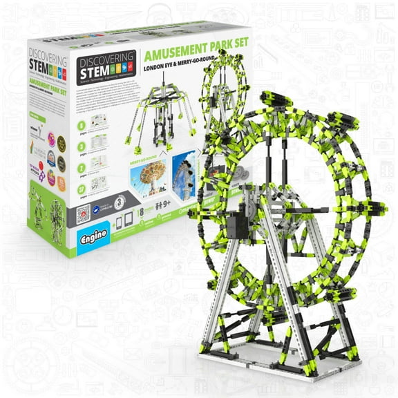 Engino - STEM Toys, Amusement Park: London Eye, Building Toys for Kids 9+