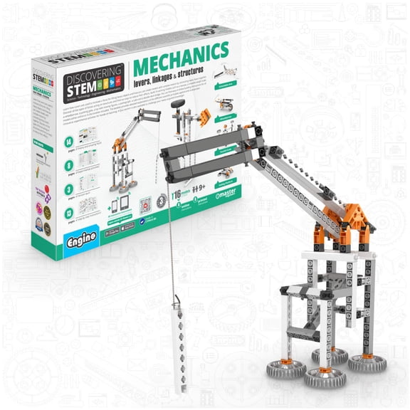 Engino- Stem Toys for Kids 9 , Mechanics: Levers, Linkages & Structures
