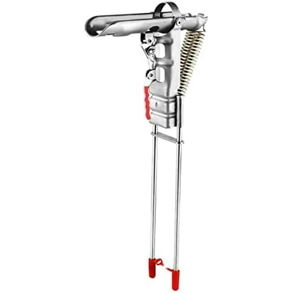 Engjajo Fishing Rod Holder Automatic Stainless Steel Double-Spring Foldable Fish Pole Rod Holders Bracket Rod Rack