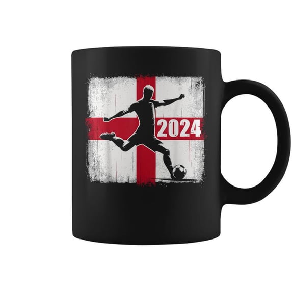 England 2024 Football Flag Coffee Mug - Walmart.com