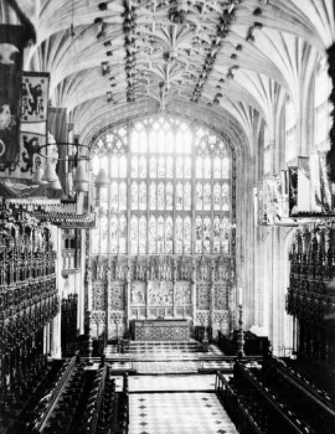 England Chapel of the Knights of the garter Canvas Art - (24 x 36)