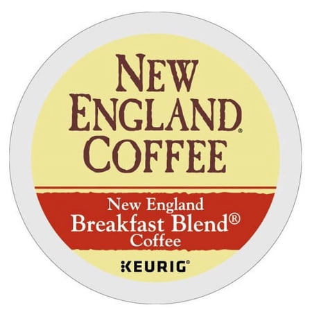 New England Coffee Breakfast Blend K-Cup Pods, 24/Box, Each