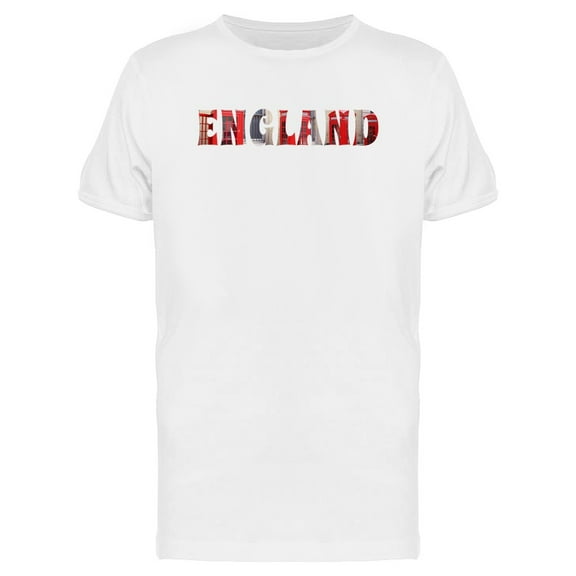 England Cool Travel Lovers Quote T-Shirt Men -Image by Shutterstock, Male Small