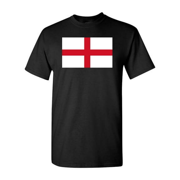 England Country Flag Adult DT T-Shirt Tee