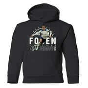 England Europe 2024 Tribute – Foden Inspired For Fans Youth Hooded Sweatshirt (Black, Youth X-Large)