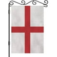 thumbnail image 1 of England Flag Small Garden Flag Vertical Double Sided 12.5 x 18 Inch Britain Emblem Europe Country Farmhouse Burlap Yard Outdoor Decor, 1 of 6