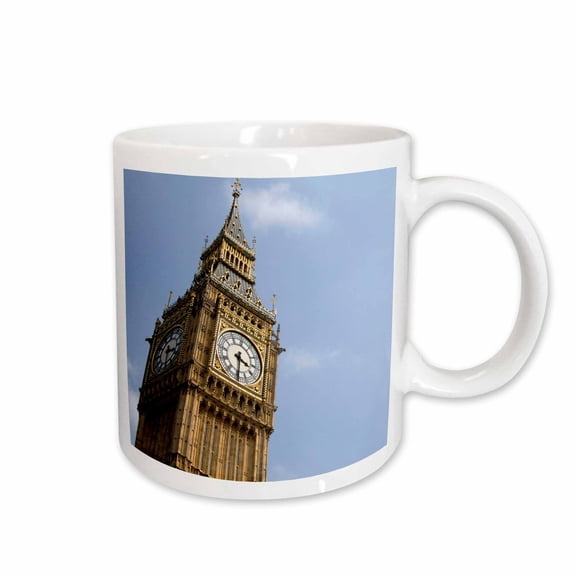 3drose, England, London, Big Ben Clock Tower - Eu33 Cmi0305 - Cindy Miller Hopkins, 15oz Mug