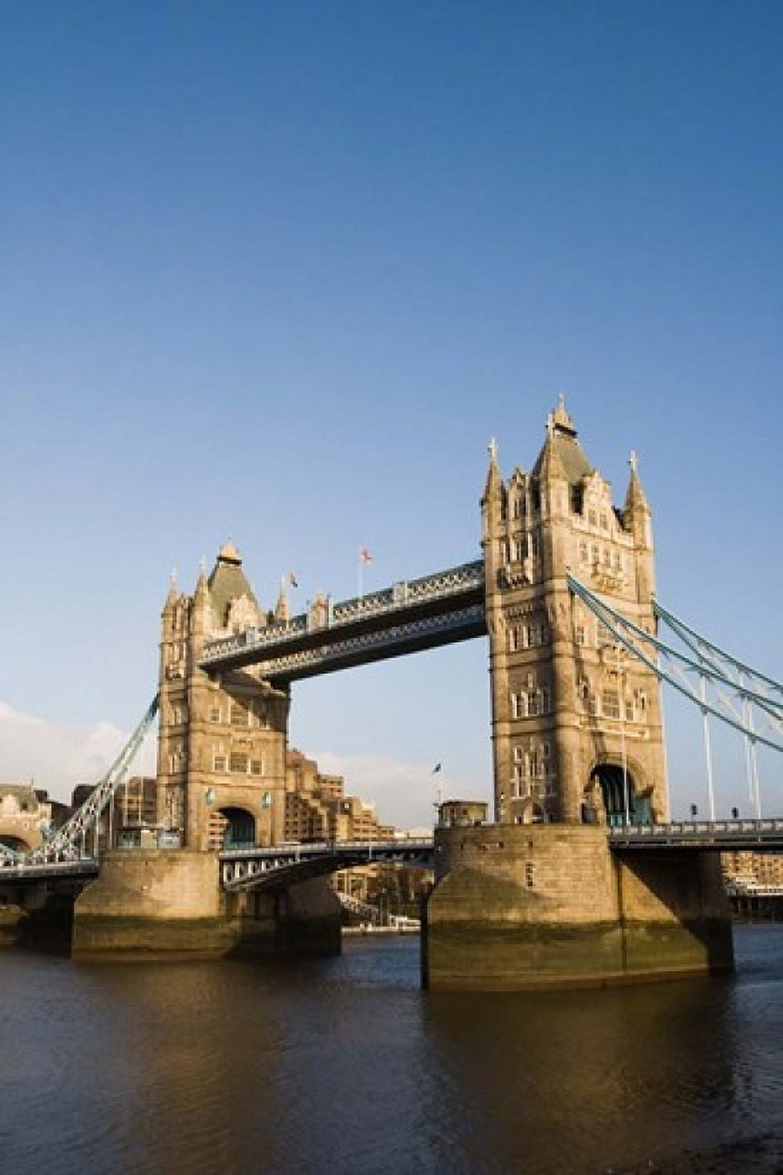 England London Tower Bridge Canvas Art - Walter Bibikow DanitaDelimont (23 x 35)