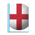 thumbnail image 1 of England National Flag Soccer Football Book Sheet Protectors Portfolio Binder Folder, 1 of 3