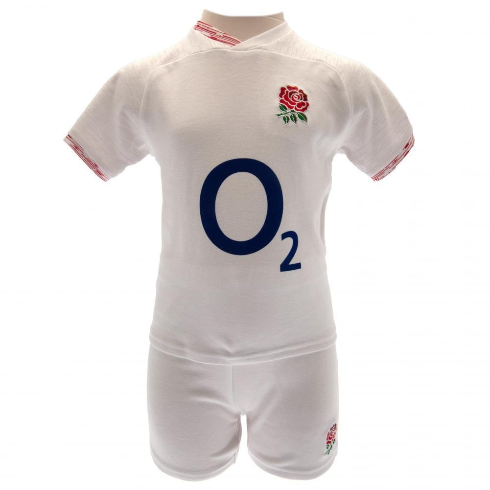 England RFU Children/Kids T Shirt And Shorts Set