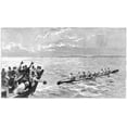 thumbnail image 1 of England Rowing 1885. N'The Row Of An Oxford Crew Across The English Channel From Dover To Calais - Halfway Across.', 1 of 4