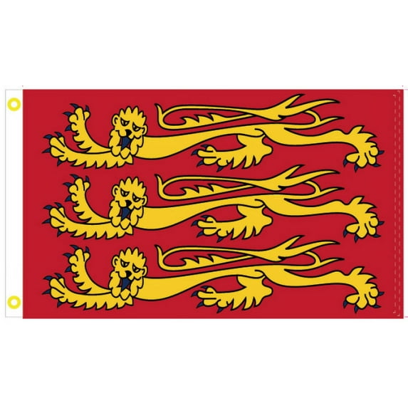 England Royal Standard 1198-1340 3'x5' Flag 100D UK United Kingdom British