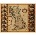 thumbnail image 1 of England Scotland Wales - Blaeu 1645 Poster Print by Blaeu Blaeu (24 x 18) # ITUK0008, 1 of 1