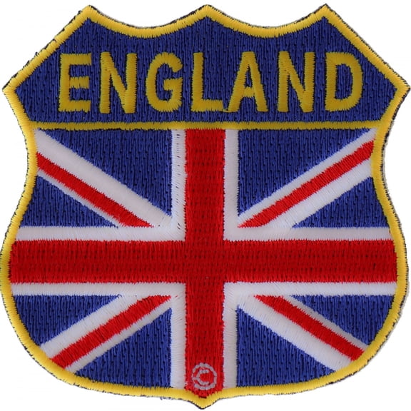 England Shield Flag Patch