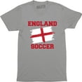 thumbnail image 1 of England Soccer- World Cup English Retro Country Cool Sport Pride Men's T-Shirt, 1 of 4