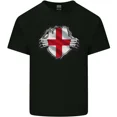 thumbnail image 1 of England St George's Day Flag Funny Gym and Ripped Unisex T-Shirt, 1 of 2
