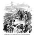 thumbnail image 1 of England Textile Strike. N'The Preston Strike. Mr. Cowell Addressing An Open-Air Meeting Of Factory Operatives In The, 1 of 2