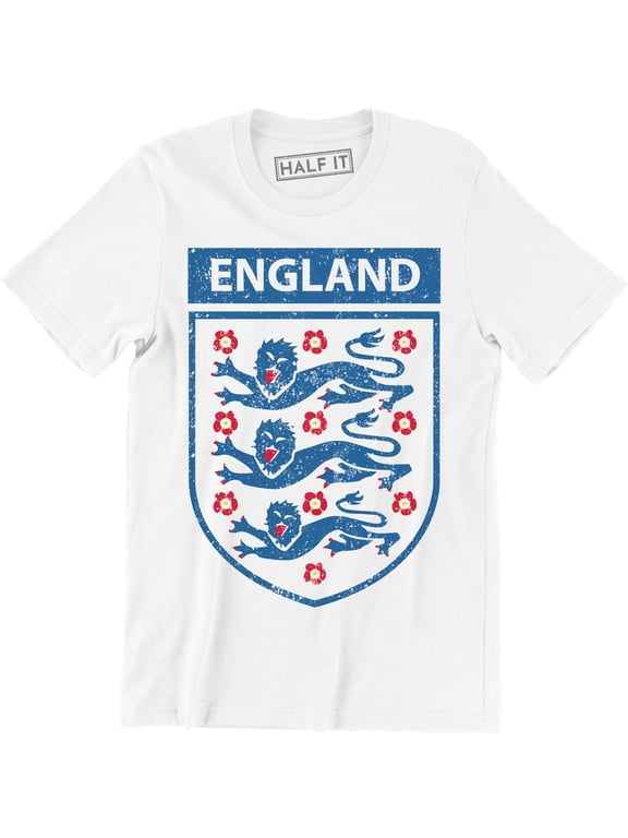 England Three Lions World Cup Team English Pride Fan Men's T-Shirt