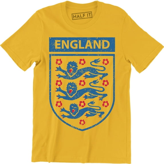 England Three Lions World Cup Team English Pride Fan Men's T-Shirt