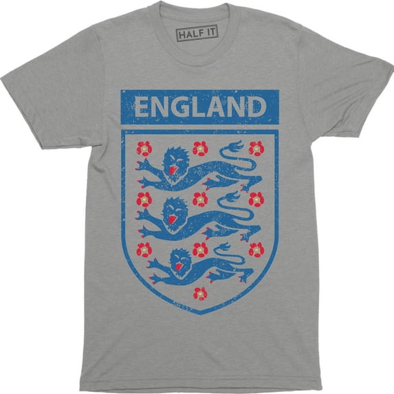England Three Lions World Cup Team English Pride Fan Men's T-Shirt