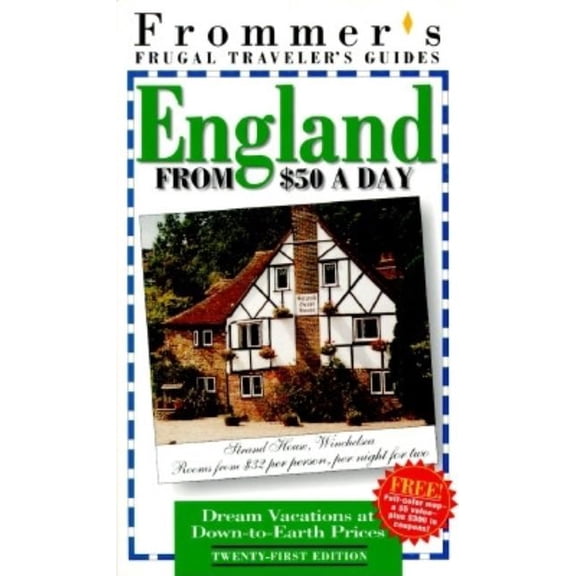 Pre-Owned England from $50 a Day: Book and Map (Annual) (Paperback) 0028606264 9780028606262