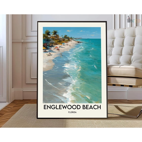 Englewood Beach Florida Poster Unframed Paper Print