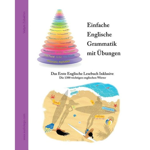 Englische Grammatik Einfache Englische Grammatik mit Übungen: Das Erste Englische Lesebuch Inklusive, Book 1, (Paperback)