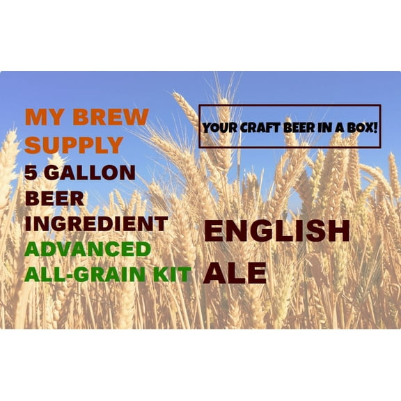 English Ale  MBS 5 gal Advanced All Grain Beer Homebrew Ingredient Kit