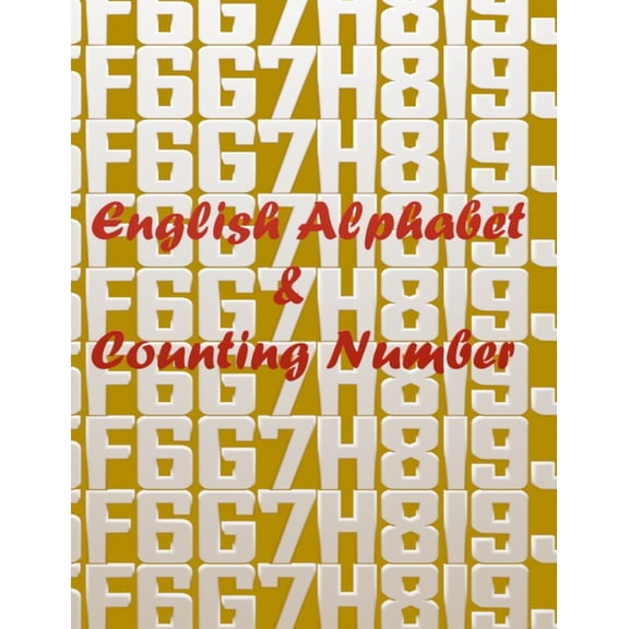 English Alphabet & Counting Number : A Book For Kids (Paperback)