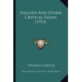 thumbnail image 1 of English And Other Critical Essays (1915) (Paperback), 1 of 1