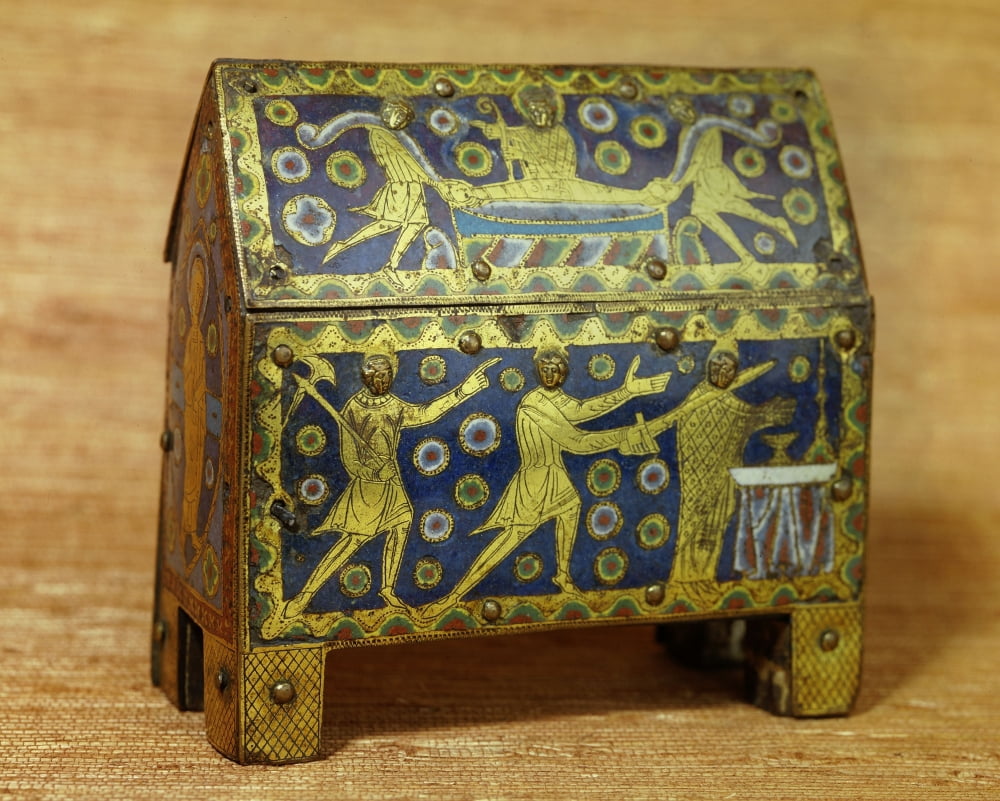 English Art Reliquary Of St Canvas Art - (36 x 24)