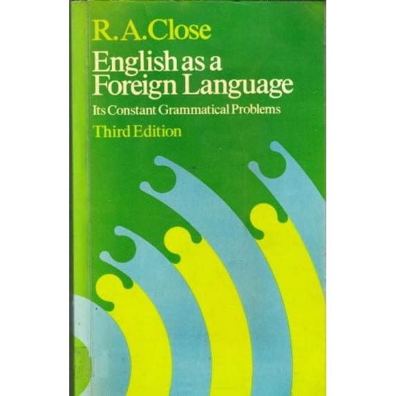 Pre-Owned English As a Foreign Language : Its Constant Grammatical Problems 9780044250258