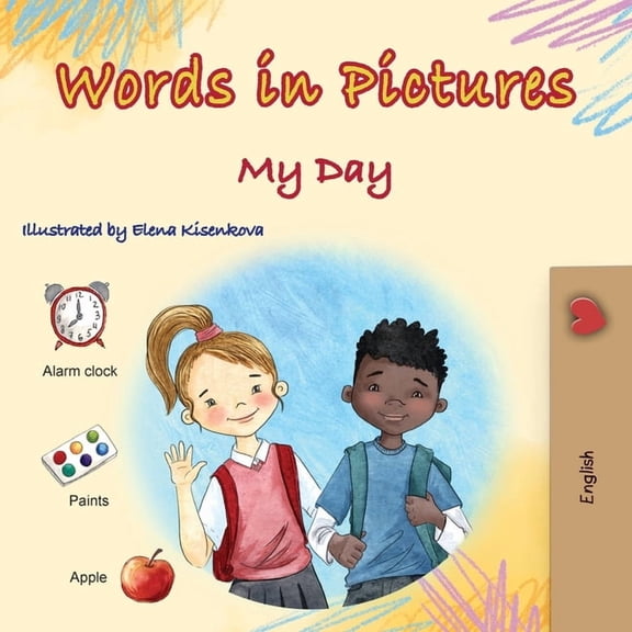 English Bedtime Collection Words in Pictures - My Day (Picture Dictionary), (Paperback)