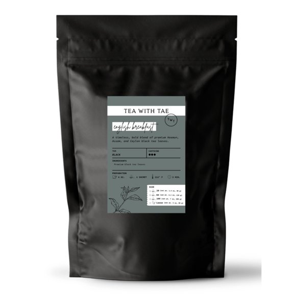 English Breakfast Pouch by Tea with Tae