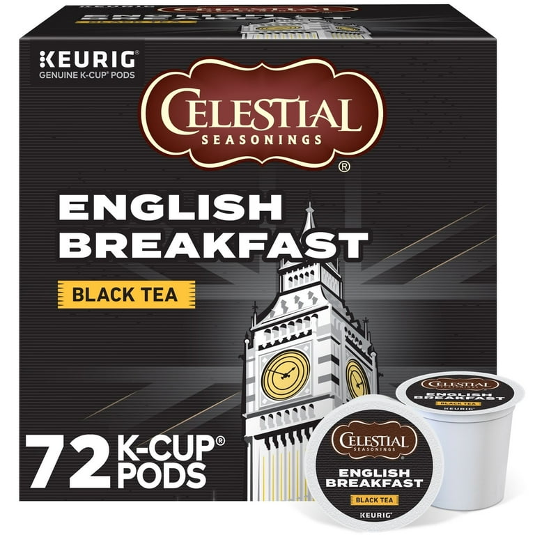 English Breakfast Tea Keurig K Cup Pod 72 Count Walmart