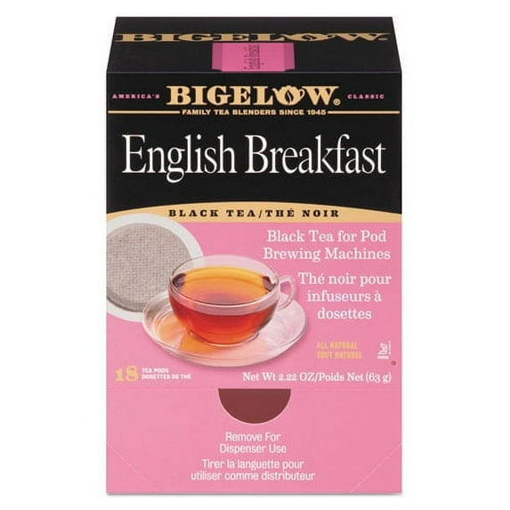 English Breakfast Tea Pods, 1.90 Oz, 18/box | Bundle of 2 Boxes