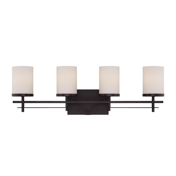 English Bronze Colton 4-Light Vanity Light