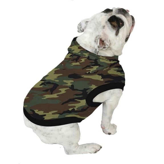 English Bulldog BEEFY Hoodie T-Shirt - Fits 31 to 55 Pound Dog - Available in 6 Colors!