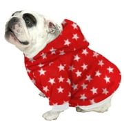 English Bulldog BIGGER THAN BEEFY Hoodie Sweatshirt - Fits 56 - 80 LB Dog - +20 Patterns to Choose From!